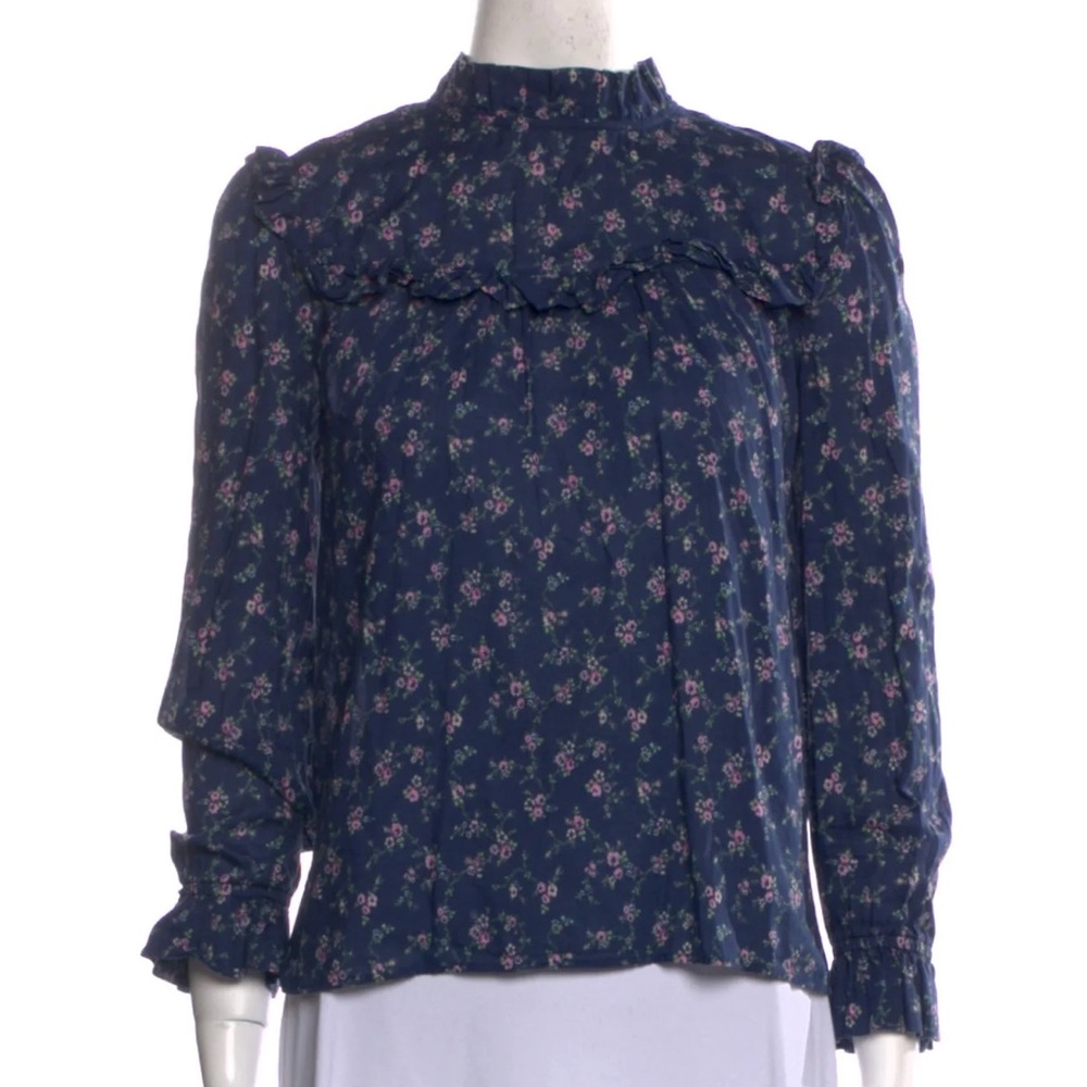 LoveShackFancy Floral Blouse